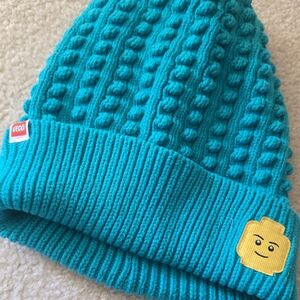 LEGO Teal Bobble Beanie